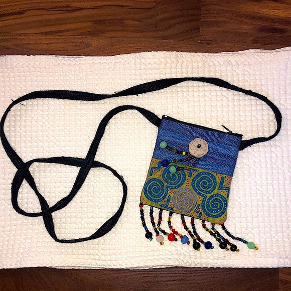 Mini funky Boho crossbody Purse - Picture 2 of 5